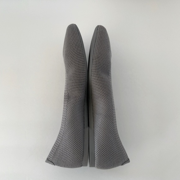 Allbirds Tree Breezers Pointed Knit Medium Gray Ballet Flats Women’s 10.5 NWOB - Picture 9 of 16